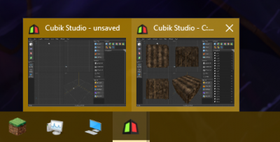 cubic studio minimize befor crash